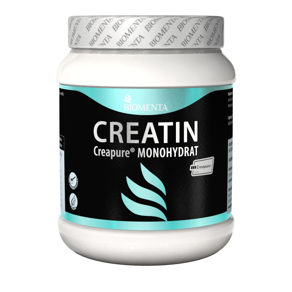 Creatin Monohydrat (Creapure®) – 1.000 g Pulver – vegan von BIOMENTA Creatin Monohydrat (Creapure®) – 1.000 g Pulver – vegan von BIOMENTA