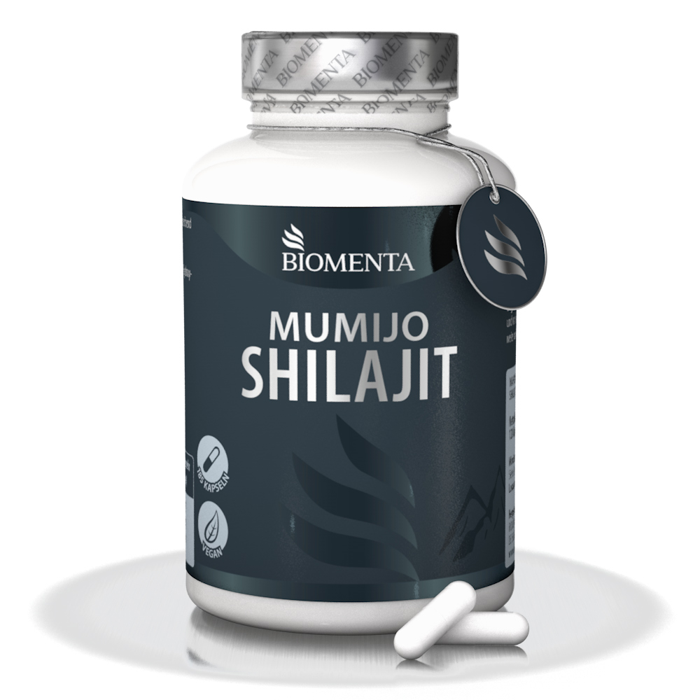 Hochwertige Mumijo Shilajit Komplex von BIOMENTA Hochwertige Mumijo Shilajit Komplex von BIOMENTA