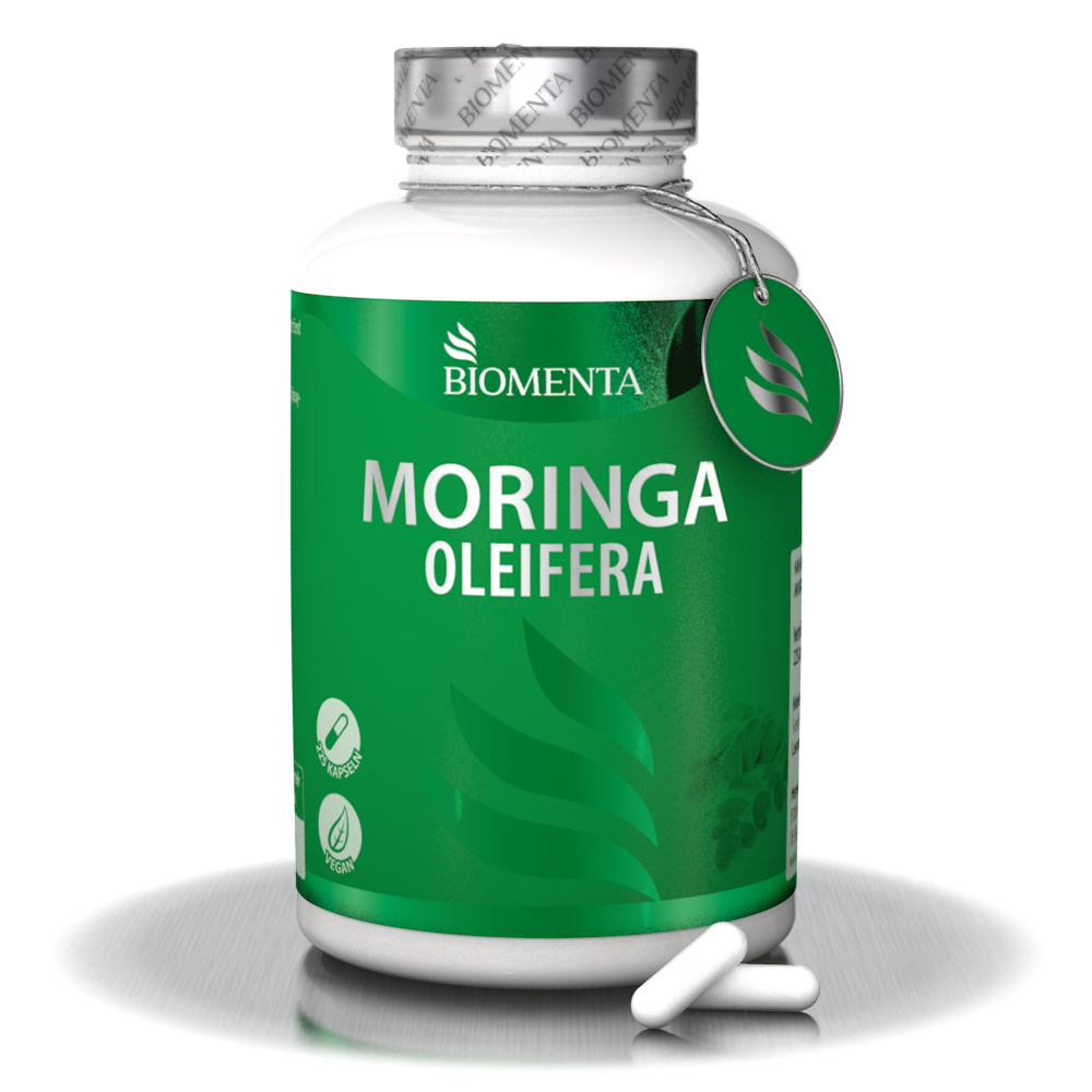 BIOMENTA Moringa Oleifera – 225 vegane Kapseln - Premiumqualität von BIOMENTA BIOMENTA Moringa Oleifera – 225 vegane Kapseln - Premiumqualität von BIOMENTA